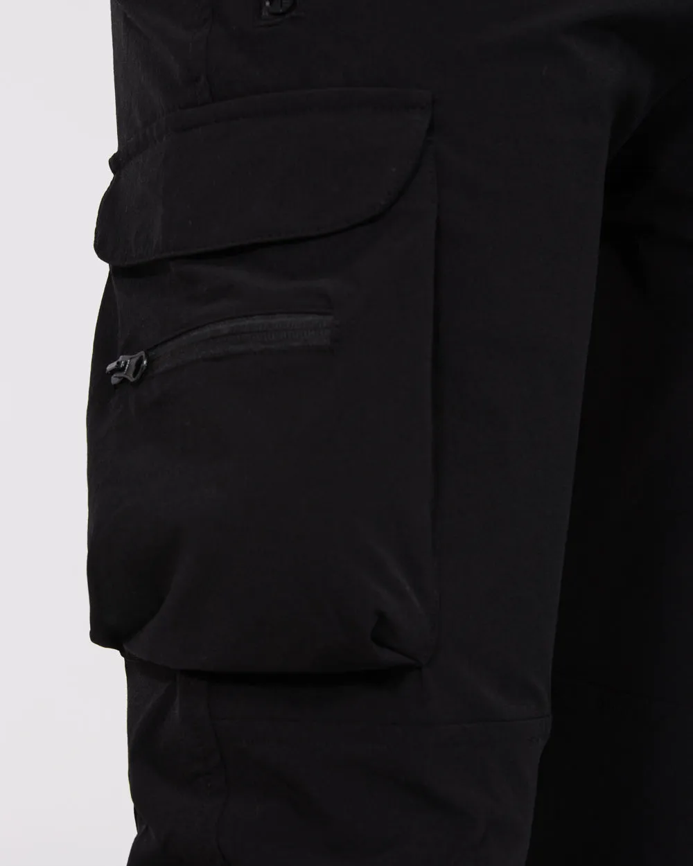 2t Roman Tall Utility Cargo Trousers (black)