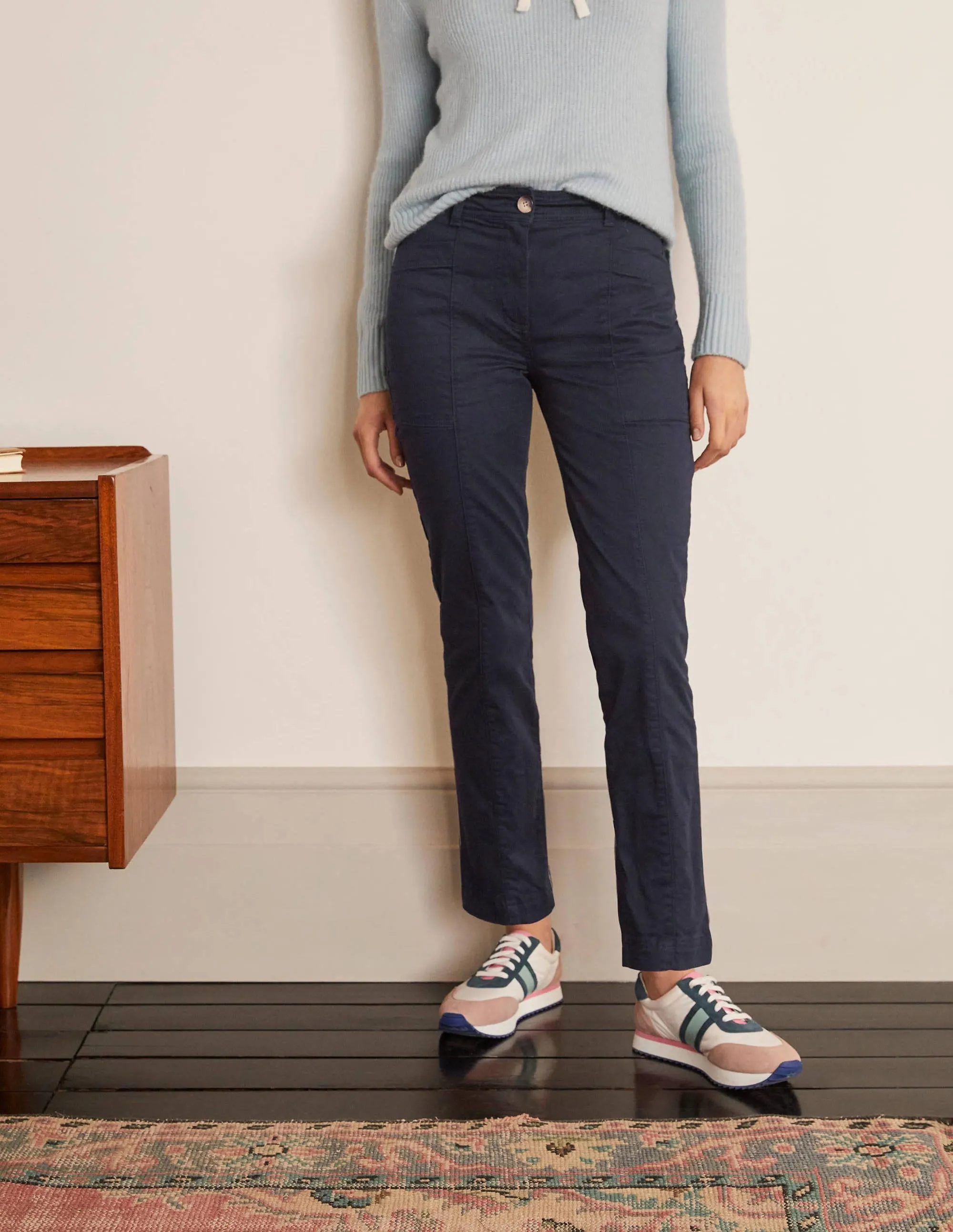 Abingdon Trousers-Navy