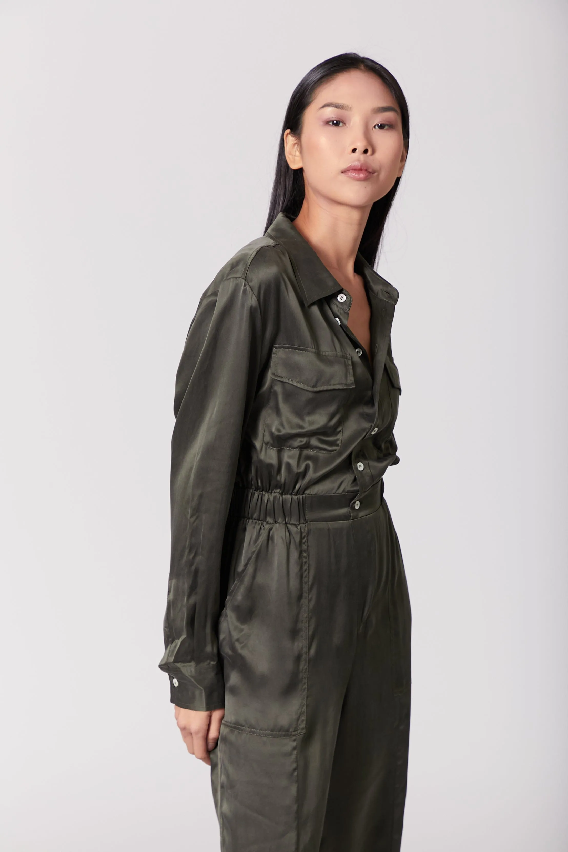 Utility Jumpsuit Long